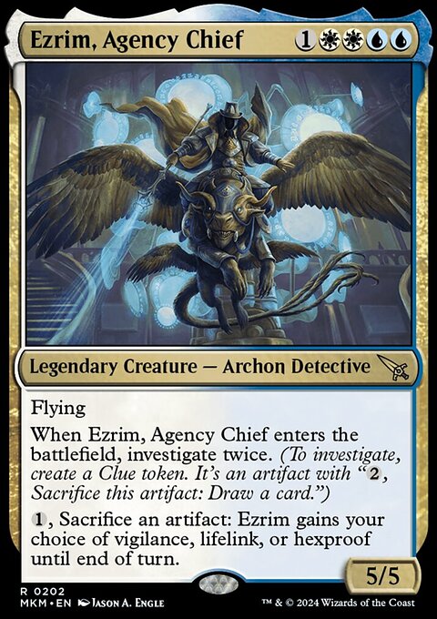 Ezrim, Agency Chief